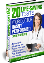  />20 Lifesaving Tests Your Doctor Hasn’t Performed (And Should!)</p>
<p>Despite the fact that what we eat affects every organ and system in our body, did you know that most doctors have never taken a single nutrition course? In Western medicine, doctors treat the symptoms – not the cause of disease. This free book will open your eyes to the tests that can help uncover your risk of disease, the root causes of poor health, and the nutritional solutions to rejuvenate your body.</p>
</div>
</li>
</ul>
</div>
<p>This is exactly what you need to make dramatic and rapid changes to your health and body. All you have to do is follow along. You will have the knowledge and the tools to change your life!</p>
<p>And that’s not all you’ll receive…</p>
<h2><strong>Lifetime Membership to Healing Gourmet – Yours Free</strong></h2>
<p>In addition to <em><strong>The Food Cure</strong></em> your forever guidebook to health, you will also receive a lifetime membership to the cutting-edge Healing Gourmet website.</p>
<p>That way, you will have an entire system that helps you get the most from this information. You can begin integrating what you learn from day one.</p>
<p>Here is just a snapshot of what is available to you at Healing Gourmet:</p>
<ul>
<li><strong>1,500+ Healing Recipes </strong>in 29 different categories, with each delicious recipe providing full nutritional information for 22 key nutrients</li>
</ul>
<ul>
<li><strong>Hundreds of Articles </strong>on how foods and nutrients protect against disease, including features from world-renowned doctors</li>
</ul>
<ul>
<li><strong>Healing Foods Encyclopedia</strong>, containing more than 700 foods and describing their unique health benefits</li>
</ul>
<ul>
<li><strong>Phytonutrients, Vitamins & Minerals Encyclopedias </strong>with valuable information on more than 1,000 different nutrients and the best food sources</li>
</ul>
<ul>
<li><strong>15 Wellness Centers, </strong>from Anti-Aging to Weight Loss to help you find the tailored, condition-specific information you need</li>
</ul>
<ul>
<li><strong>22 Encyclopedias </strong>for quick reference on everything from the dangerous additives in foods to the best organic wines</li>
</ul>
<ul>
<li><strong>Best Brands Encyclopedia – </strong>Don’t feel like cooking? Take a Healthy Shortcut by opting for one of the delicious (and healthy!) packaged foods approved by us</li>
</ul>
<p>As a member of Healing Gourmet, you will have ready access to recipes, tools and information that can totally transform your body and your health.</p>
<p>And don’t think you’ll have to sacrifice…</p>
<h2><strong>We Even Put Dessert Back on the Menu!</strong></h2>
<p>Healing Gourmet is blazing trails, using the latest all-natural, low-glycemic ingredients to make delicious and healthy desserts!</p>
<ul>
<li>Chocolate Soufflé with three grams of sugar? We did it.</li>
</ul>
<ul>
<li>Gluten-Free Brownies with only two grams of sugar. Check!</li>
</ul>
<ul>
<li>Pumpkin Bourbon Cheesecake with Pecan Crust. Yummm!</li>
</ul>
<p>And no more guessing at which nutrients are in the foods you’re eating. Every recipe has a Nutrition Snapshot showing you the amounts and percentages of more than 20 key nutrients.</p>
<p>This is particularly important for people who have diabetes, heart conditions, and other medical conditions that are affected by diet.</p>
<p>And you will never have to worry that your food is adding toxins to your body, putting fat on your hips or disrupting your delicate hormonal balance.</p>
<h2><strong>Healing Gourmet – Where the Food is Clean<br /></strong><strong>And Your Conscience Can be Too!</strong></h2>
<p>Don’t be fooled by imitations…</p>
<p>Our “competition” often recommend toxic artificial ingredients, employ harmful cooking techniques, and advise you to use conventionally-raised, hormone-pumped meats and pesticide-laden produce in their recipes.</p>
<p>Yuck!</p>
<p>Through <em><strong>The Food Cure</strong></em> series, you’ll find we make some pretty big commitments to you. We vow to protect you from harmful compounds… while packing more nutrition into every bite.</p>
<p>But preserving your health is only one part of the story. In our mission to promote human health, we’re also making a commitment to preserve the health of our planet. After all, you can’t have one without the other.</p>
<p>Doing the right thing isn’t always easy. But guided by our eight principles, you’ll find the right thing isn’t just easy… it tastes really good too!</p>
<h2><strong>Obey These 8 to Protect Your Fate…</strong></h2>
<p>You can be sure that every food, recipe and approved brand you find on the Healing Gourmet website is perfectly healthy. That’s because:</p>
<p><strong>#1: We Prefer Nature’s Packaging:</strong> We promote whole foods in Mother Nature’s perfect packaging. This ensures you get the most nutrient ‘bang per bite’, while keeping empty calories off your plate.</p>
<p><strong>#2: We Pass on the Pesticides:</strong> This helps to reduce your exposure to estrogen-mimics, increases the antioxidants you get from your foods and promotes biodiversity on Earth.</p>
<p><strong>#3: We Go Wild for Fish:</strong> We only promote the consumption of wild, sustainably harvested fish, to help limit your exposure to mercury and PCBs, and to protect our oceans and marine life.</p>
<p><strong>#4: We Prefer Pastures to Pens:</strong> We promote humanely-raised, grass-fed meats, pastured poultry, pork and eggs to reduce your exposure to growth hormones and increase the beneficial omega-3’s and linolenic acid (CLA) in your diet.</p>
<p><strong>#5: We Keep Chemicals Out:</strong> No additives, preservatives, artificial sweeteners, flavors, colors or “man-made” foods to wreak havoc on your health.</p>
<p><strong>#6: We Forgo Fake Fats:</strong> No trans fats or olestra here. The fats you’ll enjoy in our recipes and menus are healthy fats… in the right ratios.</p>
<p><strong>#7: We Cook for Balance:</strong> Blood sugar balance, that is. You’ll notice all of our recipes are low glycemic, helping to reduce your risk of diabetes, heart disease, metabolic syndrome and cancer.</p>
<p><strong>#8: We Have Refined Taste…Not Refined Foods:</strong> Stripped and refined grains and sugars contribute to diabetes, obesity, cancer, heart disease and every other chronic disease. Nothing refined here, but our taste.</p>
<h2><strong>What is Your Health Worth to You?</strong></h2>
<p>Ask a wealthy man who has lost his health what he would give to regain it, and he will tell you… Everything! There is simply no investment in life is more valuable than your health.</p>
<ul>
<li>Imagine looking in the mirror and watching your fat melt away… seeing the brilliant whites of your eyes and a healthy, youthful glow on your face.</li>
</ul>
<ul>
<li>Imagine waking up each day with energy and purpose and ending the day with stamina to spare.</li>
</ul>
<ul>
<li>Imagine easily fending off colds and flu without the slightest sniffle… and living long into your later years, still active, strong and healthy.</li>
</ul>
<p><em><strong>The Food Cure </strong></em>is a lot more than information. It is a blueprint to a life of wellness and healthy abundance… and NOTHING could be more valuable than that!</p>
<h2><strong>Here’s Everything You’ll Receive<br /></strong><strong>When You Order Now!</strong></h2>
<table>
<tbody>
<tr>
<td><strong>The Food Cure: A Revolutionary Recipe</strong><br /><strong>For Lifelong Health & Effortless Weight Loss</strong></td>
</tr>
<tr>
<td><strong>Quick Start Guide</strong></td>
<td>Retail Value:</td>
<td><strong>FREE</strong></td>
</tr>
<tr>
<td><strong>Your Guide to Antioxidant Superfoods</strong></td>
<td>Retail Value:</td>
<td><strong>$20</strong></td>
</tr>
<tr>
<td><strong>Organics: Beyond Green</strong></td>
<td>Retail Value:</td>
<td><strong>$20</strong></td>
</tr>
<tr>
<td><strong>Fats That Heal, Fats That Harm</strong></td>
<td>Retail Value:</td>
<td><strong>$20</strong></td>
</tr>
<tr>
<td><strong>Your Guide to Living a Low-Glycemic Lifestyle</strong></td>
<td>Retail Value:</td>
<td><strong>$20</strong></td>
</tr>
<tr>
<td><strong>Your Digestive Ecosystem</strong></td>
<td>Retail Value:</td>
<td><strong>$20</strong></td>
</tr>
<tr>
<td><strong>Smart Cooks Age Better</strong></td>
<td>Retail Value:</td>
<td><strong>$20</strong></td>
</tr>
<tr>
<td><strong>Plus You’ll Receive the Following Valuable Bonus Reports</strong></td>
</tr>
<tr>
<td><strong>Depleted by Drugs</strong></td>
<td>Retail Value:</td>
<td><strong>$10</strong></td>
</tr>
<tr>
<td><strong>Your Kitchen Makeover</strong></td>
<td>Retail Value:</td>
<td><strong>$10</strong></td>
</tr>
<tr>
<td><strong>20 Lifesaving Tests Your Doctor Hasn’t</strong><br /><strong>Performed (And Should!)</strong></td>
<td>Retail Value:</td>
<td><strong>$15</strong></td>
</tr>
<tr>
<td><strong>Total Package Value:</strong></td>
<td><strong>$155</strong></td>
</tr>
</tbody>
</table>
<p>And don’t forget, you’ll also receive a lifetime membership to the Healing Gourmet website, easily a $49 annual value. That puts the total value of the <em><strong>The Food Cure</strong></em><strong>healthy eating program</strong> at well over $200.</p>
<h2><strong>The True Value of this is Impossible to Calculate</strong></h2>
<p>As you can imagine, the TRUE value of this program is impossible to calculate.</p>
<ul>
<li>What would it be worth to know that your family is eating the healthiest meals possible and avoiding those things that cause disease?</li>
</ul>
<ul>
<li>What would it be worth to ride a bike at 80… to play golf and tennis… to ski in the winter… instead of sitting in a doctor’s waiting room, or worse, looking out the window of a nursing home?</li>
</ul>
<ul>
<li>What would it be
<div cla</p>
<h3 style=